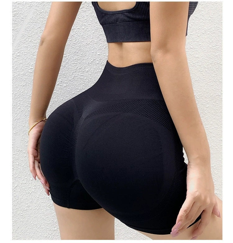 Sculpted Beauty: Butt-Lifting Fitness Yoga Shorts