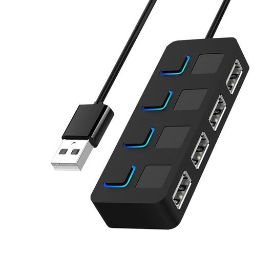 Streamlined Connectivity: 4-Port Multi-USB Splitter Hub