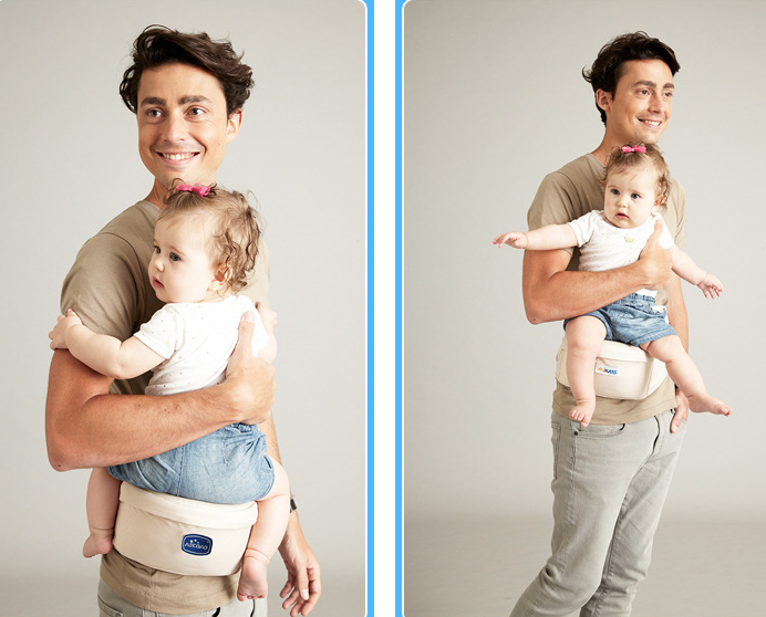 Multifunctional Baby Waist Carrier Stool for On-the-Go Parents