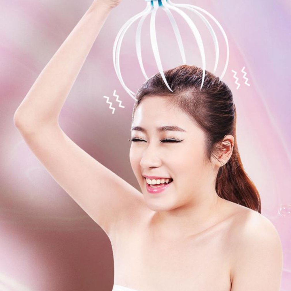 Octopus Vibration Head Scalp Massager: Revitalize with Electric Relaxation