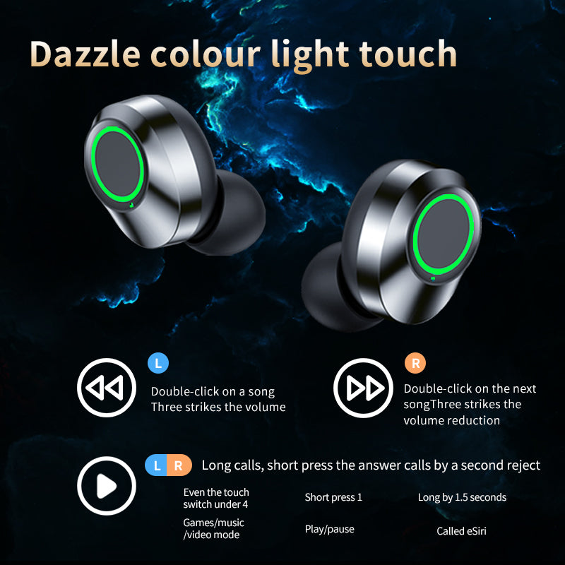 YD03 Wireless Bluetooth Headset: Smart Sound, Stylish Display