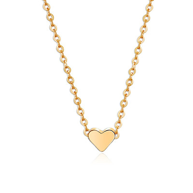 Double-Sided Love Pendant Necklace: A Simple Fashion Statement