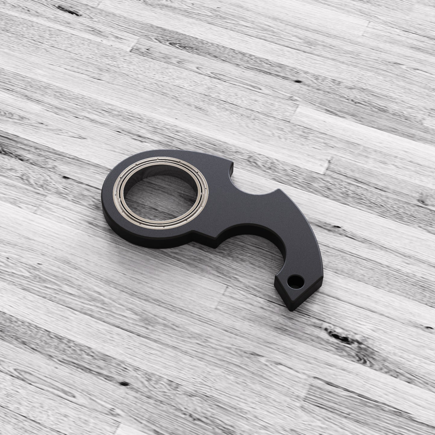 Creative Fidget Spinner Keychain: Stress Relief on the Go