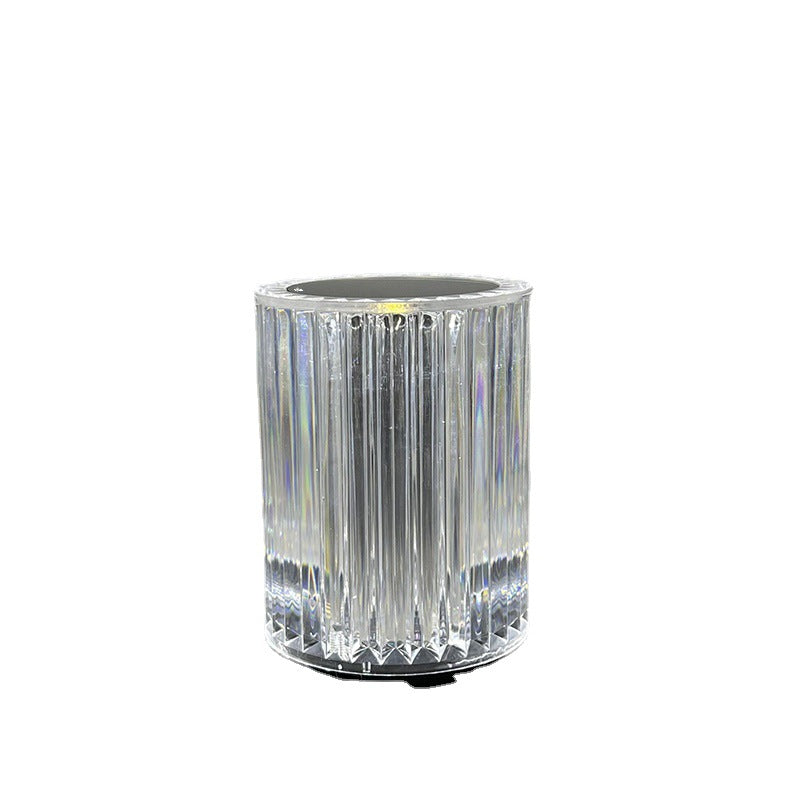 Elegant Crystal Table Lamp: Illuminate Your Night with Creativity