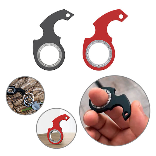 Creative Fidget Spinner Keychain: Stress Relief on the Go