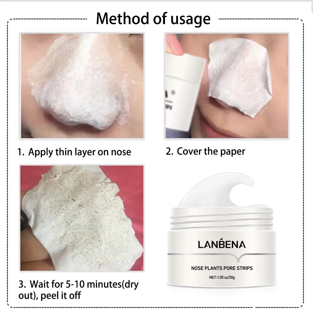 LANBENA Blackhead Remover Mask - Deep Pore Cleansing