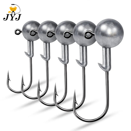 Versatile Jig Head Fishing Hooks - Various Weights