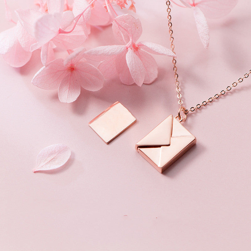 Envelop Necklace: A Stylish Lover Letter Pendant