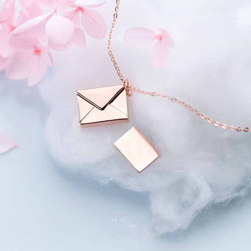 Envelop Necklace: A Stylish Lover Letter Pendant