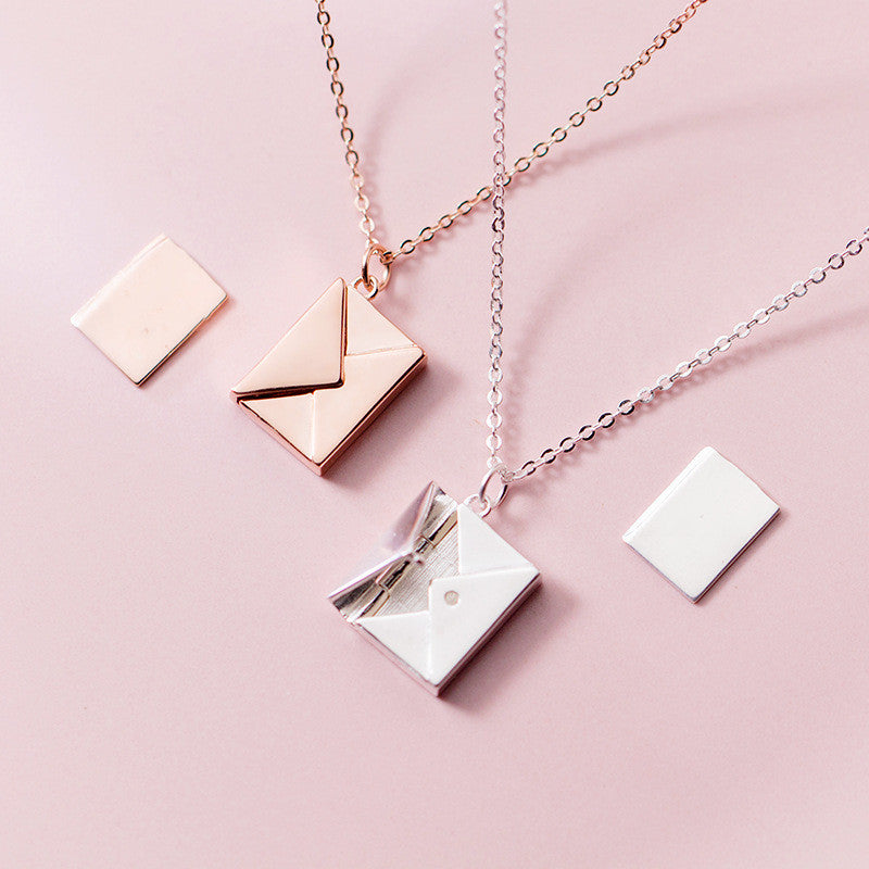 Envelop Necklace: A Stylish Lover Letter Pendant