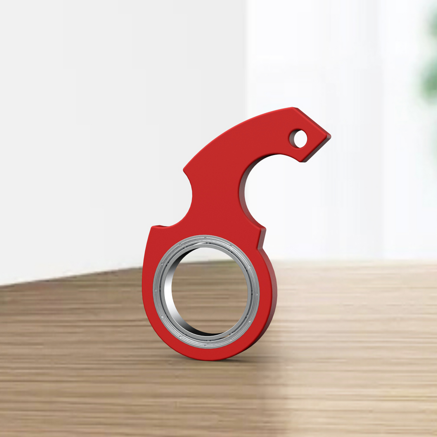 Creative Fidget Spinner Keychain: Stress Relief on the Go