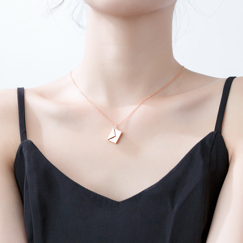 Envelop Necklace: A Stylish Lover Letter Pendant