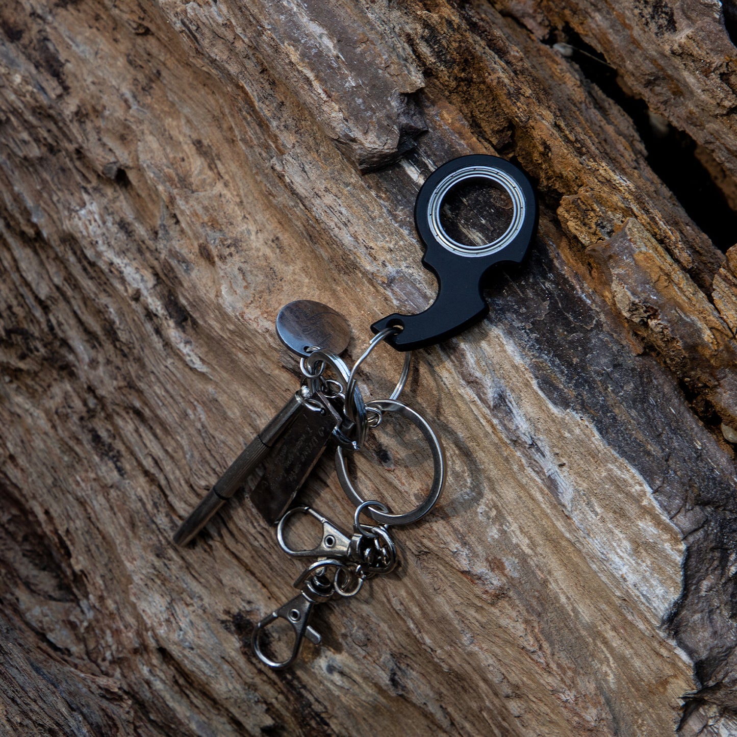 Creative Fidget Spinner Keychain: Stress Relief on the Go